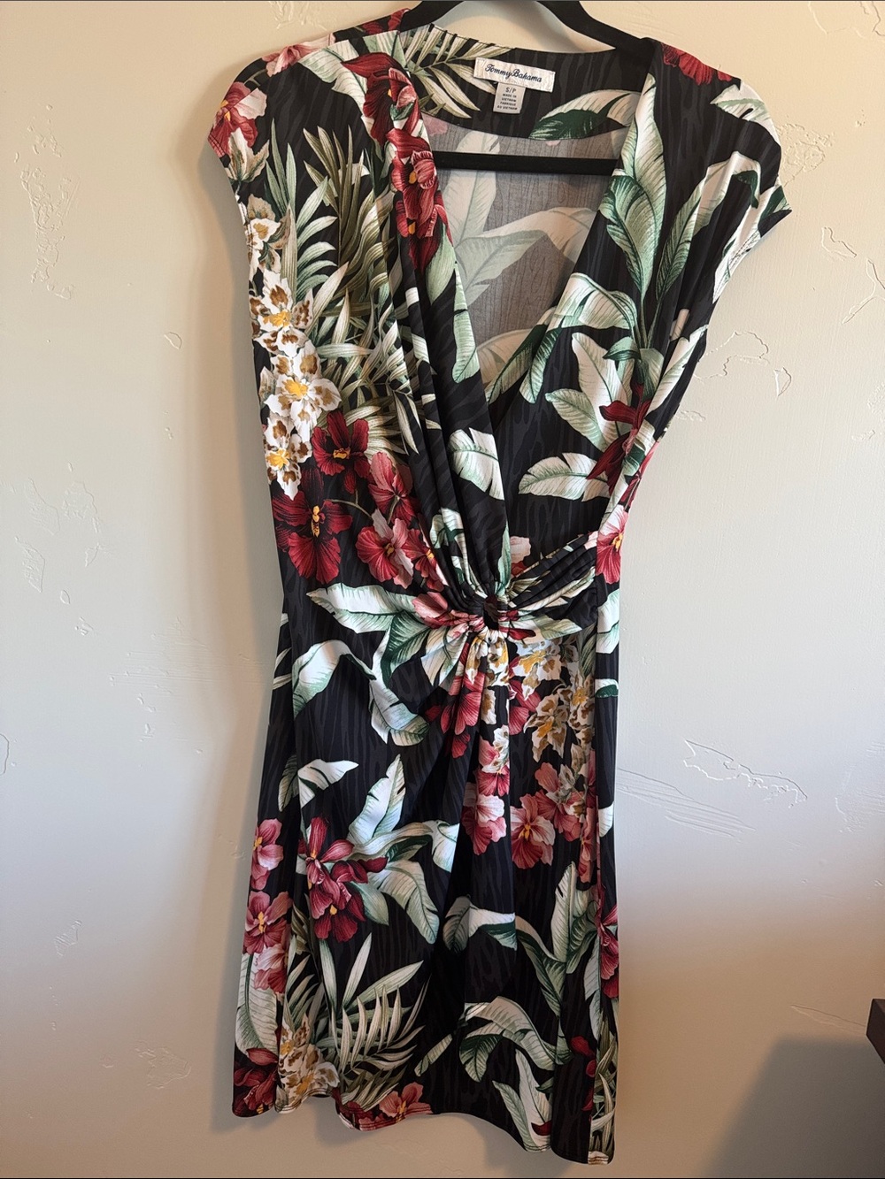 Tommy Bahama hawaiian wrap dress